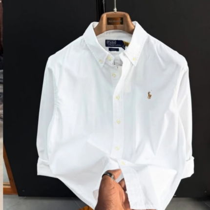 White Oxford Casual Shirt