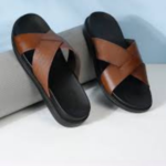 Comfort Cross-Strap Slippers